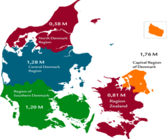 Regions Of Denmark
